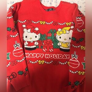 sanrio holiday knit sweater ⋆˙⟡